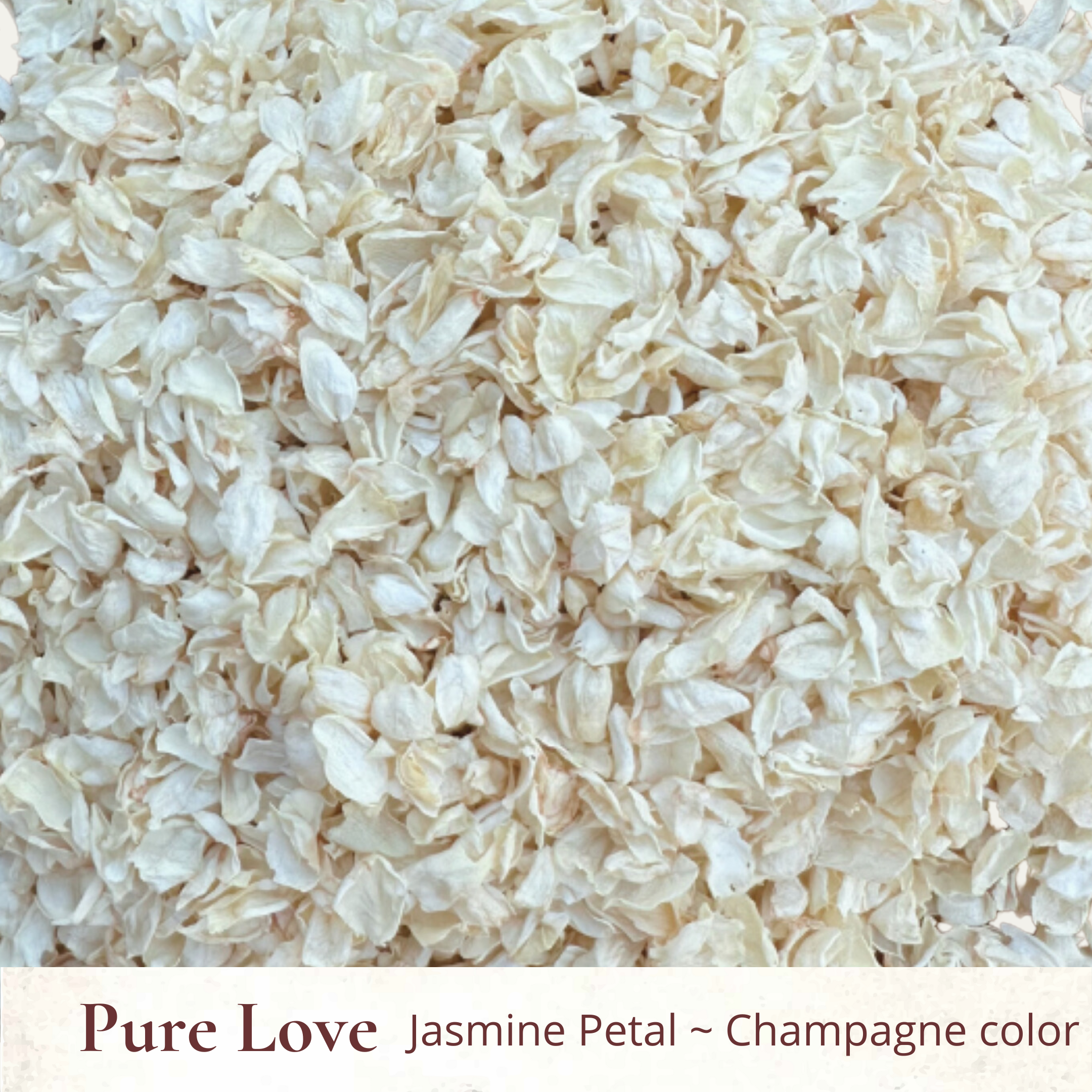 Dried Flowers Wedding Confetti – Pure Love