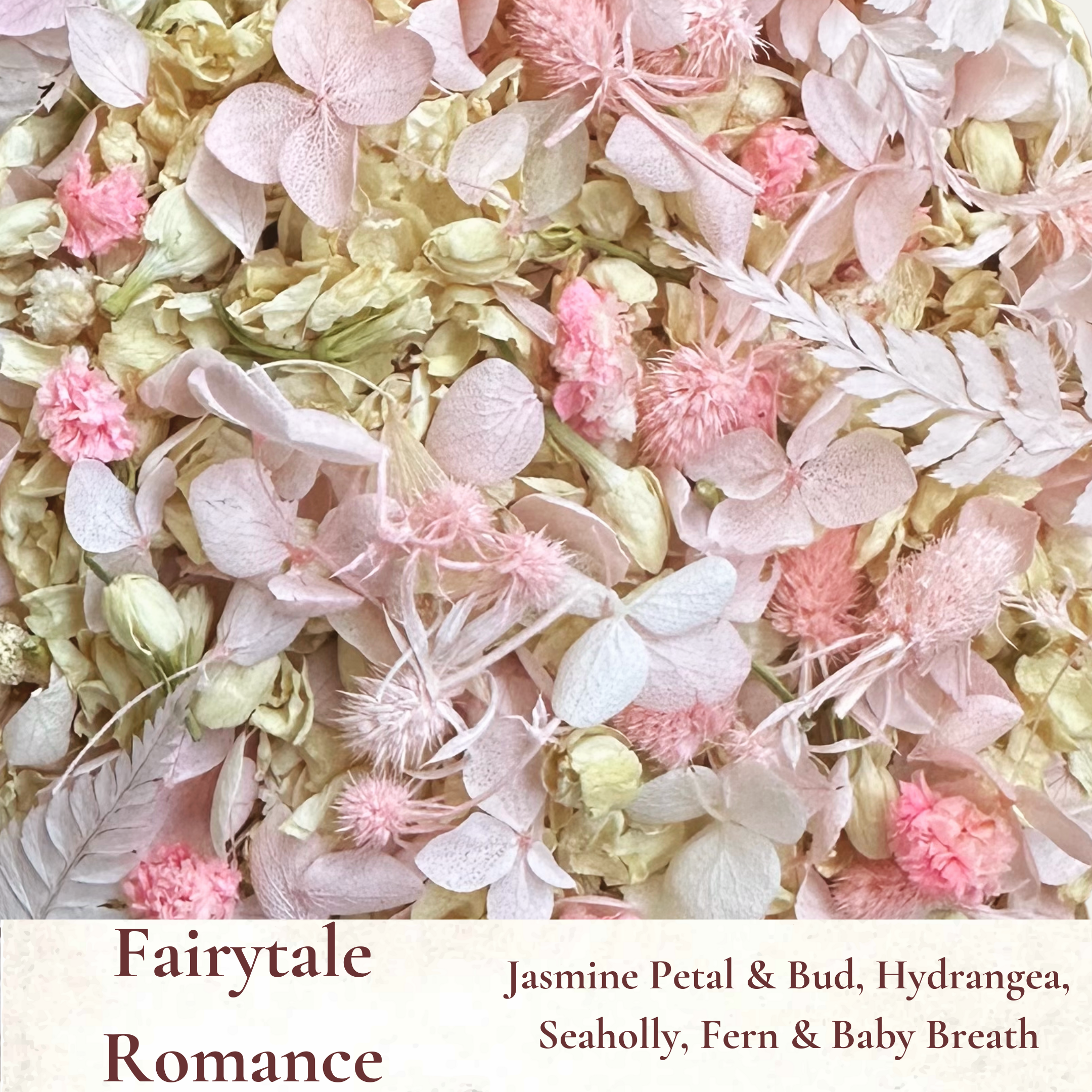 Dried Flowers Wedding Confetti – Fairytale Romance