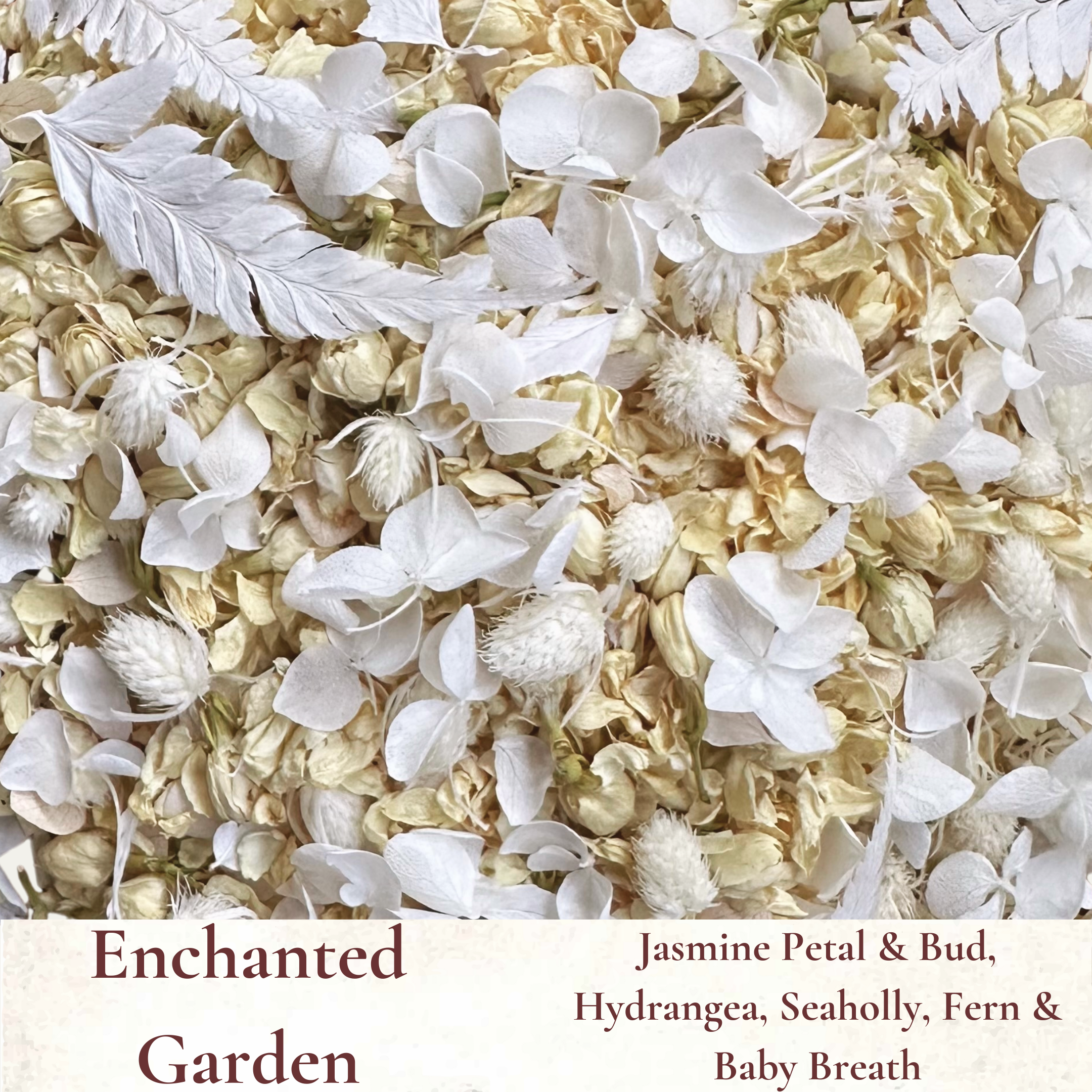 Dried Flowers Wedding Confetti – Enchanted Garden