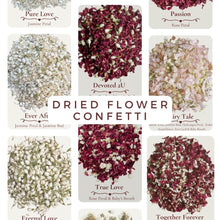 Load image into Gallery viewer, Dried Flower Wedding Confetti Bulk
